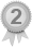 2 place silver