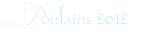 Poulains 2012