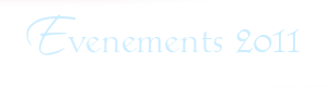 Titre page evenements2011