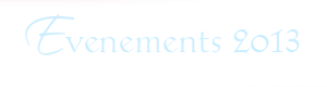 Titre page evenements2013