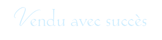 Vendu avec succès