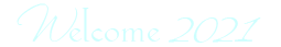 Welcome 2021